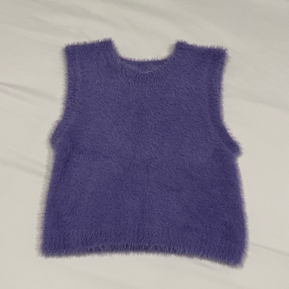 bp Tops - Nordstrom fuzzy tank lavender size small